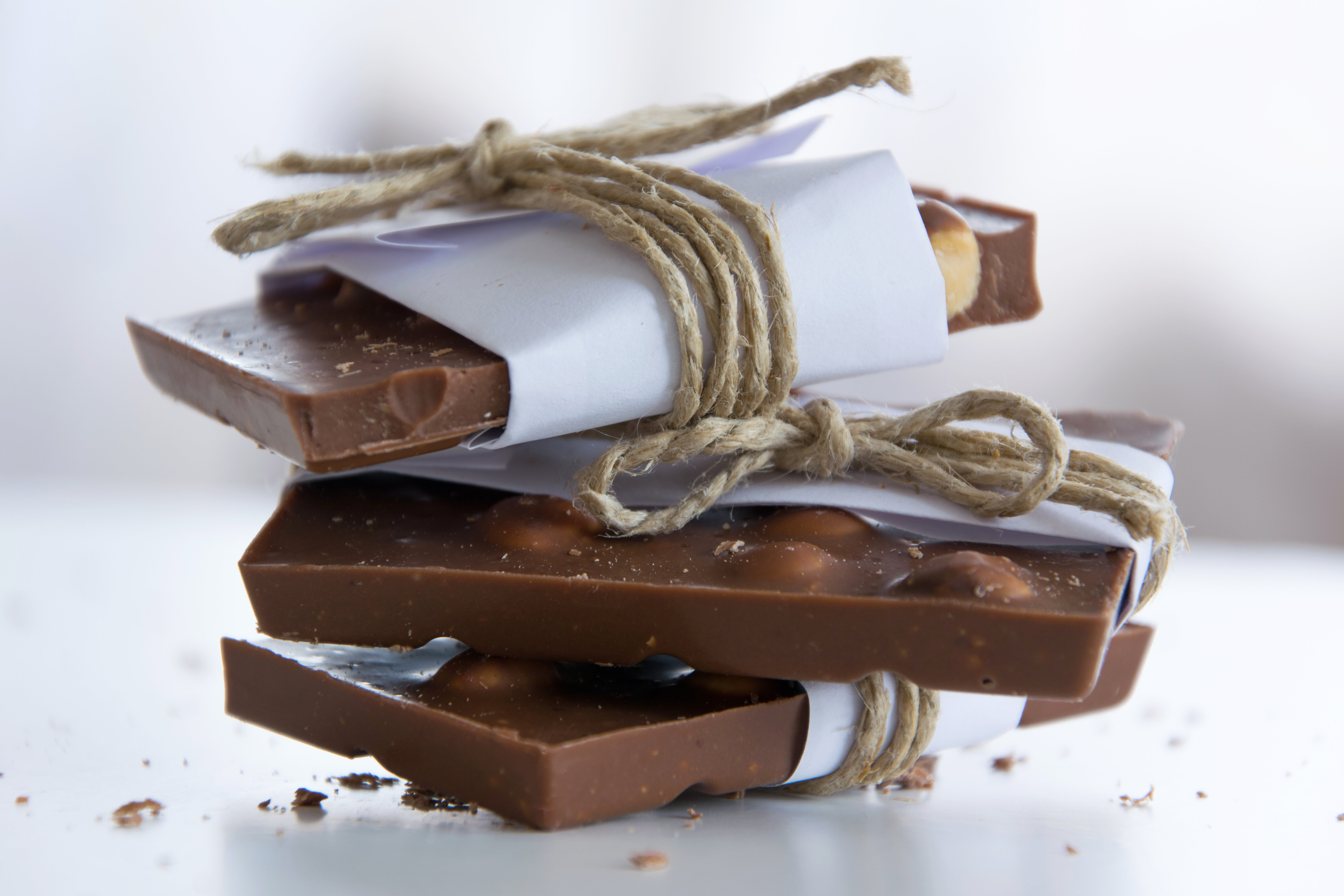 Postre de chocolate